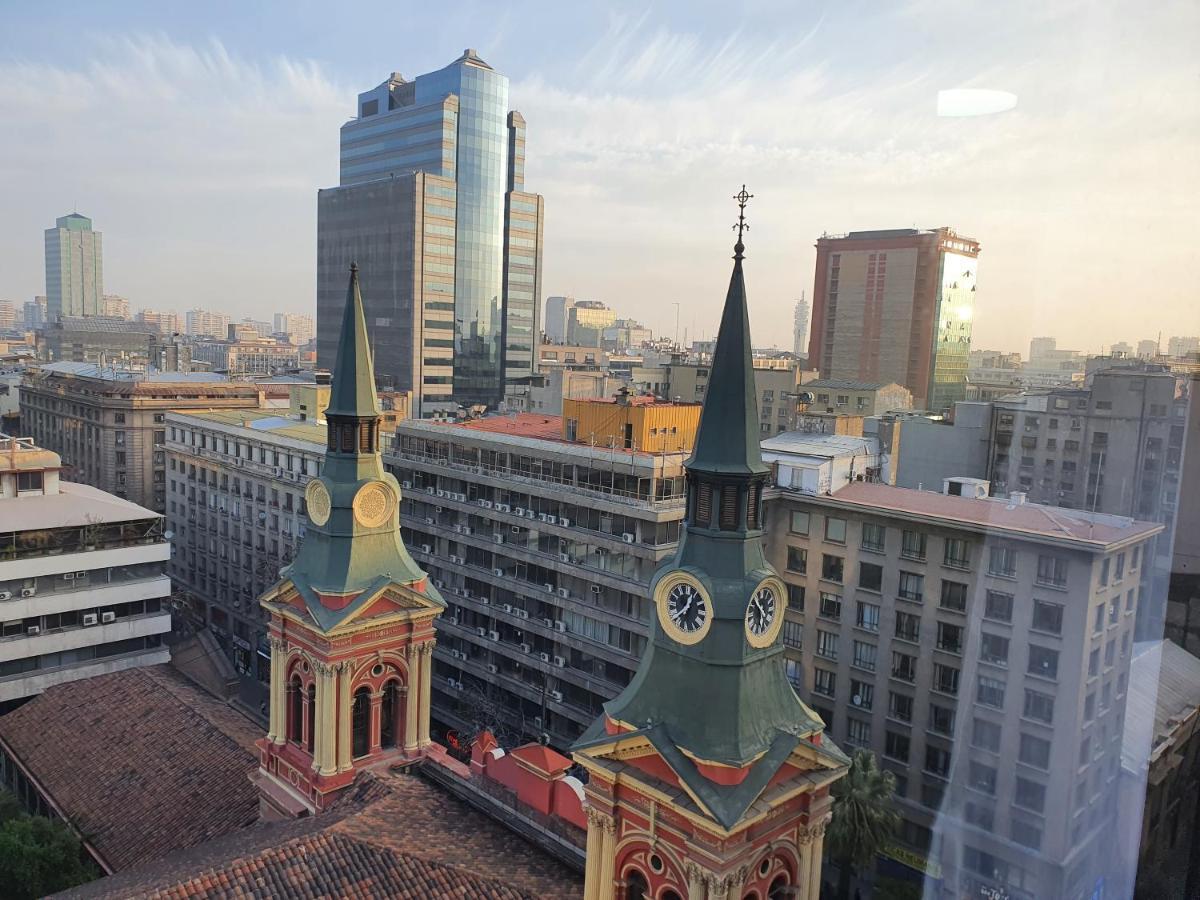 Centrico, Comodo Y Moderno Con Vista Privilegiada Hasta 4Pers Santiago de Chile Zewnętrze zdjęcie